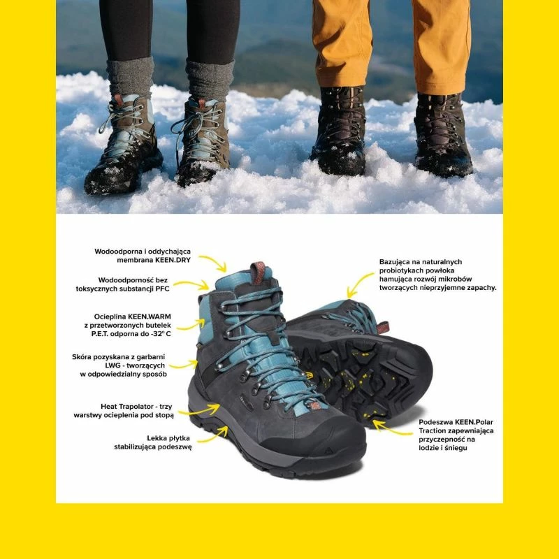 Atlete për femra Keen, të hirit [Madhësia: 40.5]