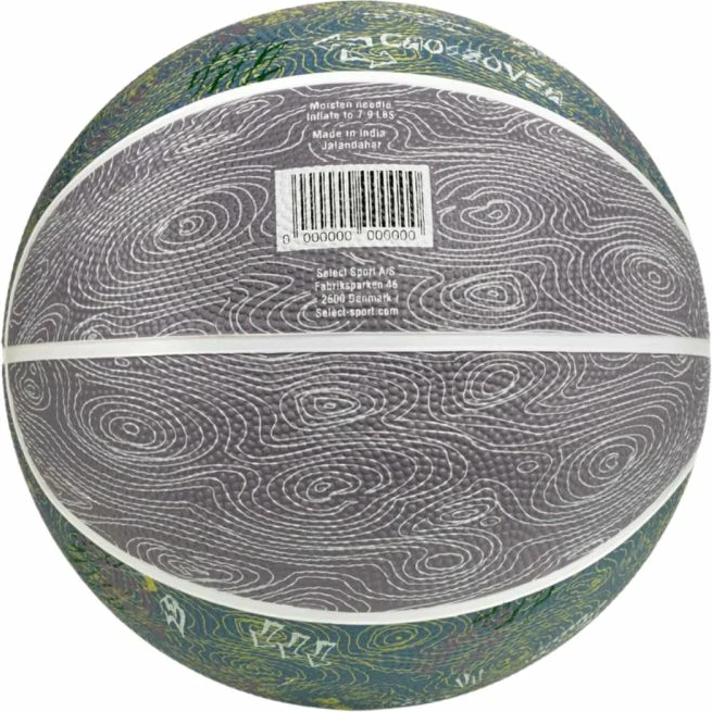 Top basketbolli Select v26, kaltër-vjollcë [Madhësia: 6]