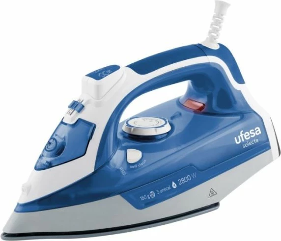 Hekur me avull UFESA PV3280 2800 W, rezervuar 330 ml, blu/ e bardhë