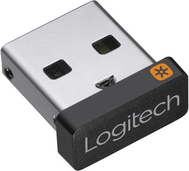 Marrës USB Logitech Unifying 910-005931, për deri 6 pajisje, 2.4 GHz, i zi