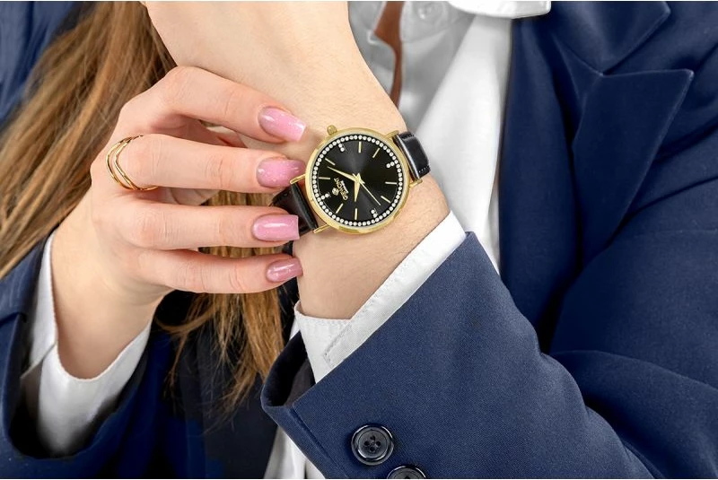 Orë dore femra Giewont GW5390-A4, e zezë