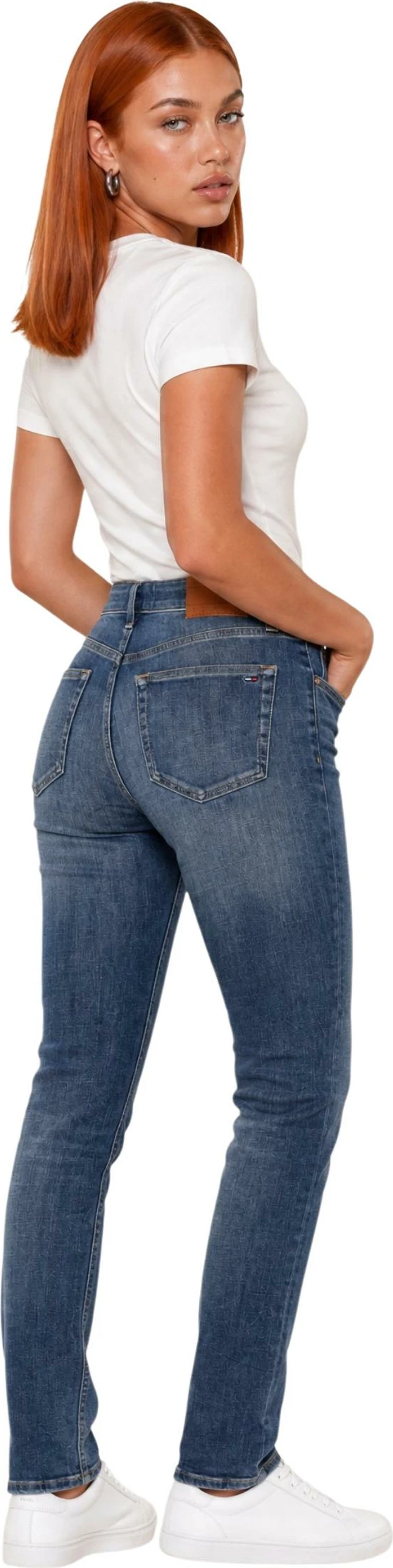 Maicë për femra Calvin Klein Jeans LV047G806G, krem [Madhësia: S]