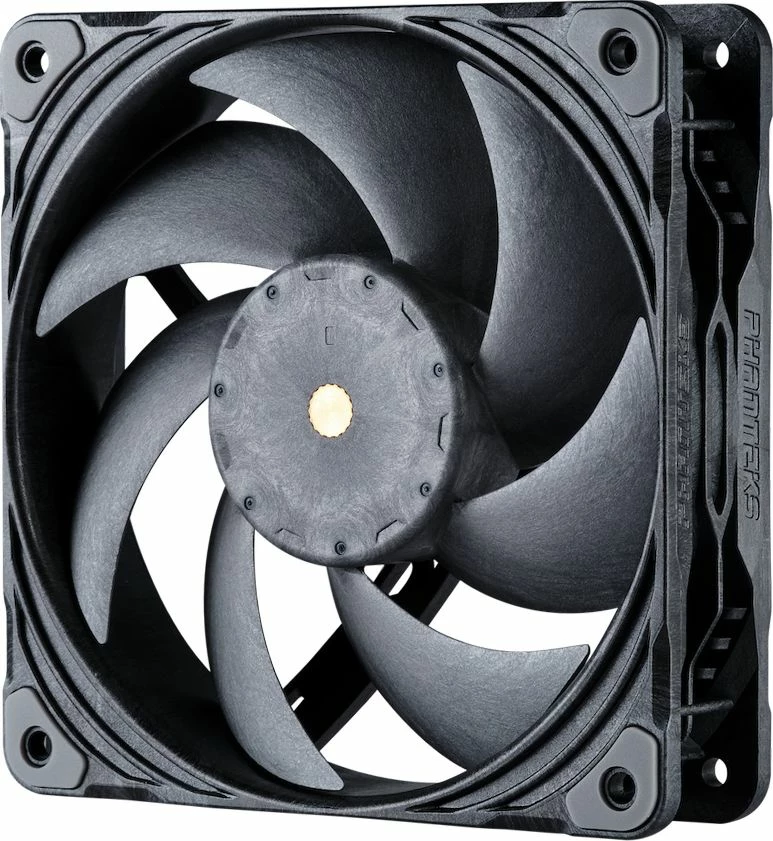 Ventilator PC Phanteks T30 PWM PH-F120T30_BG_3P, 120mm, 30mm i trashë, 4-pin PWM, 3000rpm, set 3 copë, gri