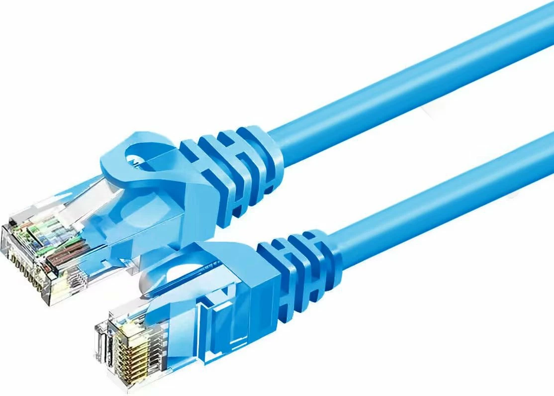 Kabllo rrjeti Ethernet ZOY ZCR025B Cat 6 UTP RJ45-RJ45 0.25 m, blu