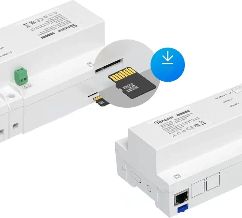 Ndërprerës inteligjent Sonoff SPM-Main, matës i energjisë, Wi-Fi/Ethernet, i bardhë