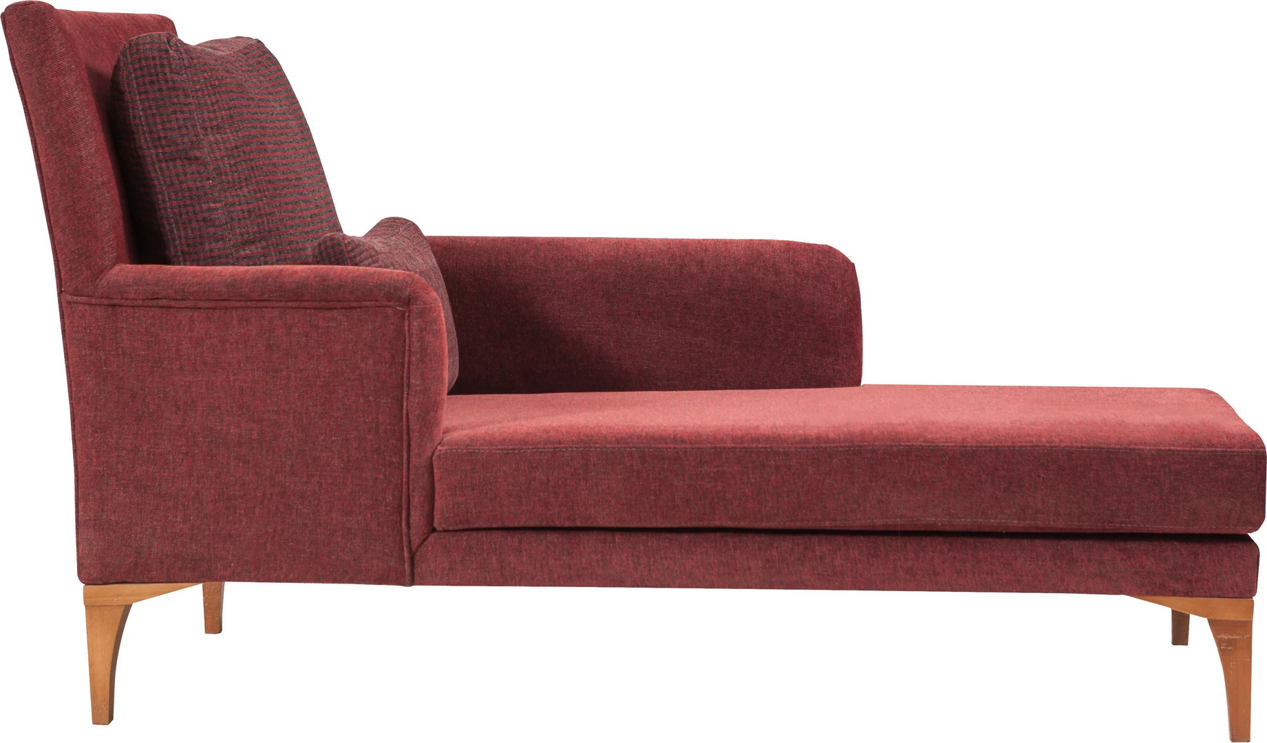 Divan Atelier del Sofa, ngjyrë e kuqe Claret