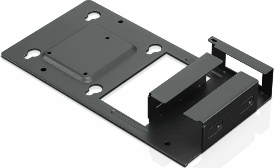 Kllapë/kafaz për furnizues rryme për ThinkCentre Nano, Lenovo 4XF0V81631, kompatibil VESA, deri 5 kg, e zezë, set me vida dhe kllapë muri