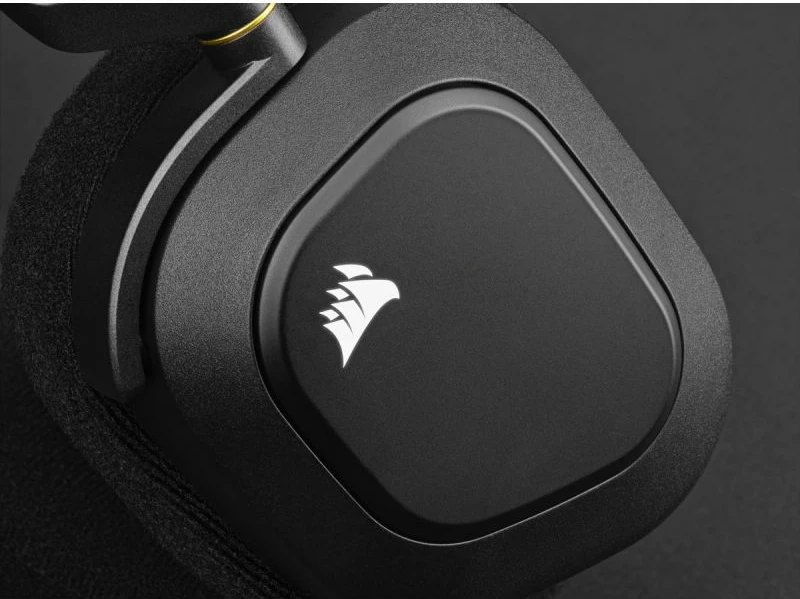 Headset gaming Corsair HS80 RGB Wireless Carbon, e zezë
