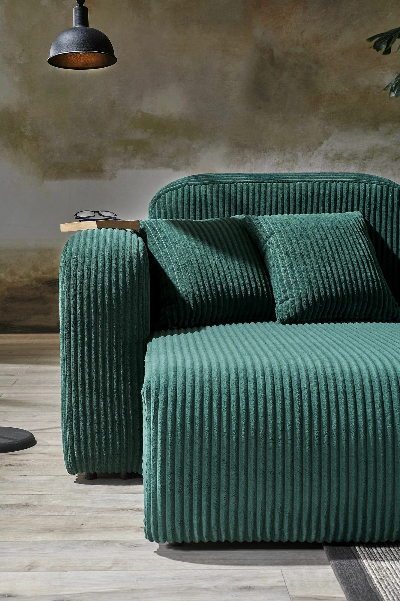 Këndare Atelier del Sofa, Kuba, kadife e gjelbër