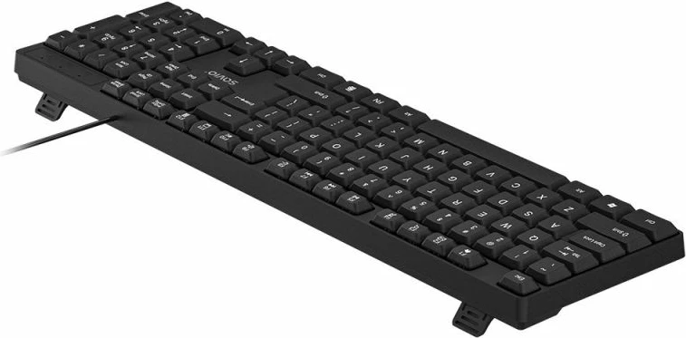 Tastierë Savio për e-sport, e zezë