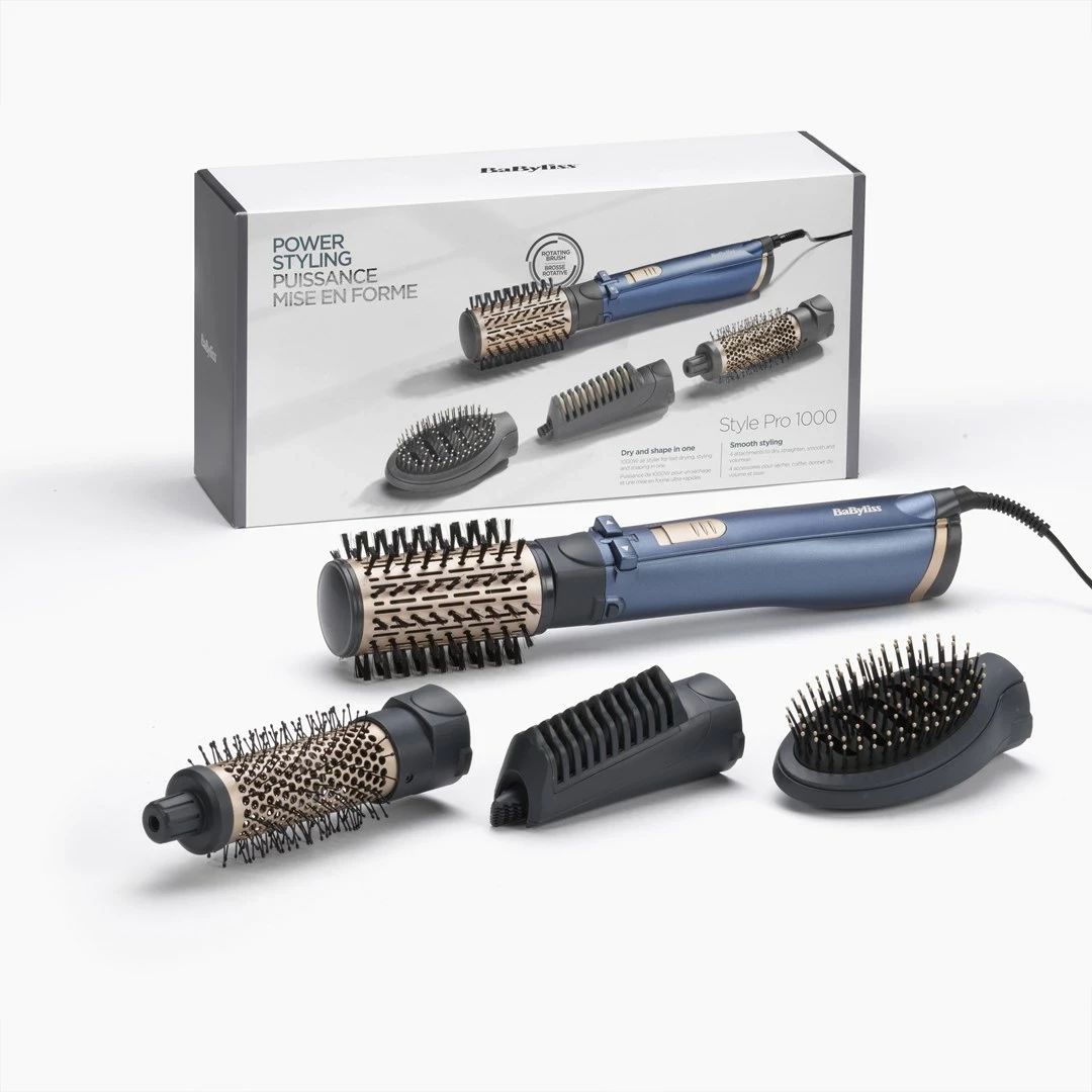 Stilues flokësh Babyliss Style Pro 1000, AS965E, i zi