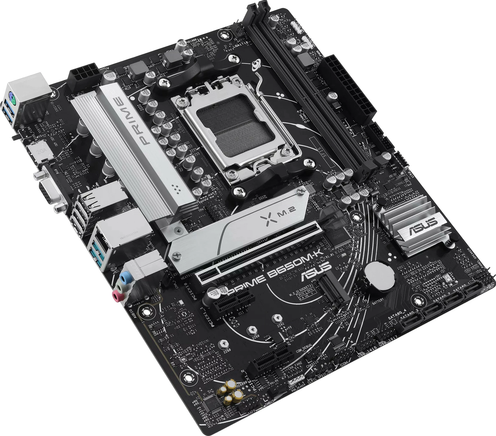 Pllakë amë ASUS PRIME B650M-K, Socket AM5, DDR5, 96 GB