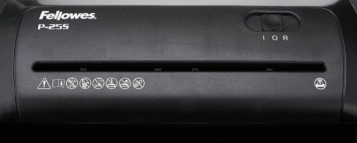 Shkatërrues letre Fellowes Powershred P-25S, 5 fletë, prerje shirit 7 mm (DIN P-1), kosh 11 L, i zi