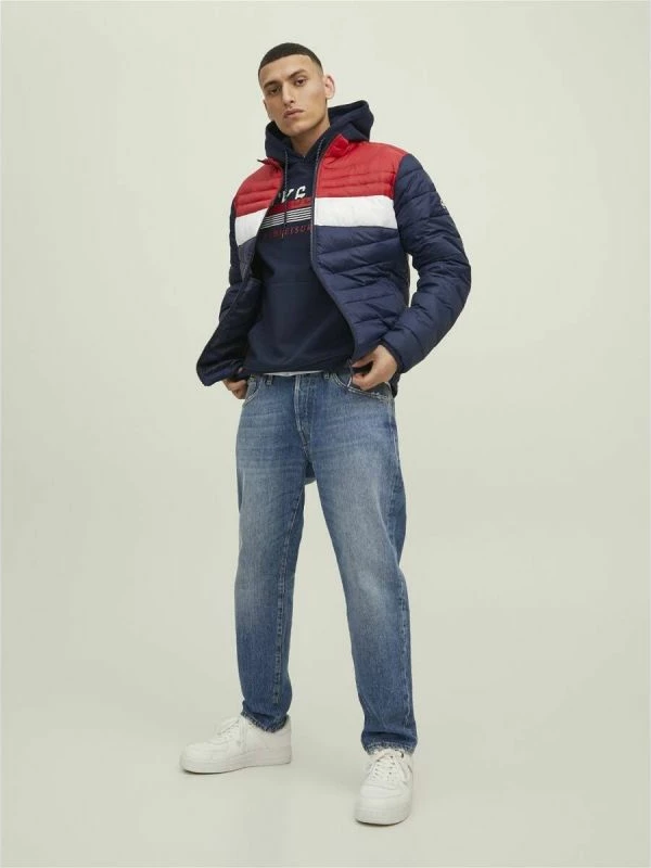 Jakne për meshkuj Jack & Jones, blu marine [Madhësia: M]
