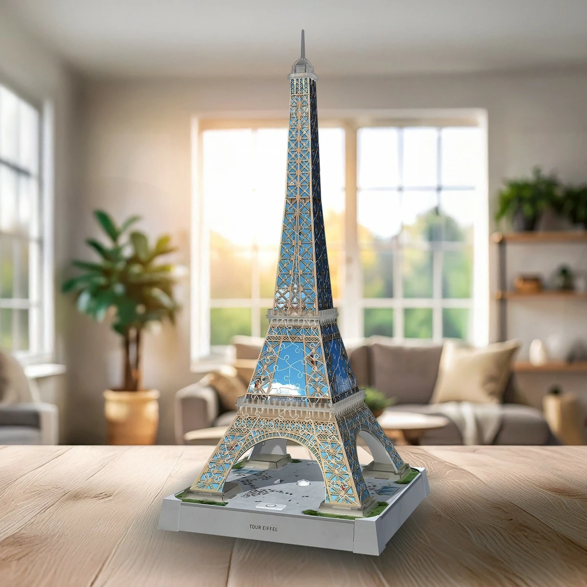 Puzzle 3D Ravensburger Eiffel Tower, 243 pjesë, plastikë