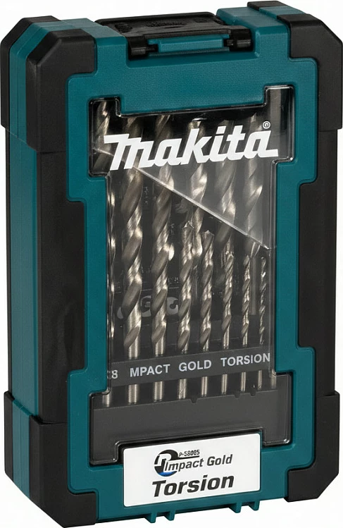 Set burgjish për metal Makita D-78352, HSS-GS, 19 copë