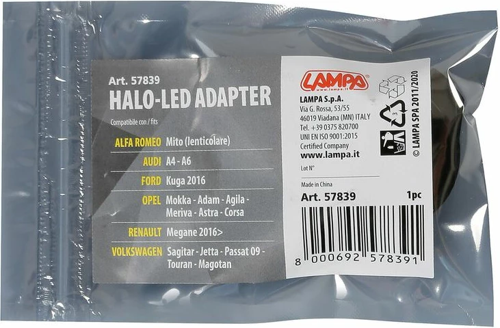 Adapter I Lampes Alfa Romeo, Audi, Ford, Opel, Renault Vw