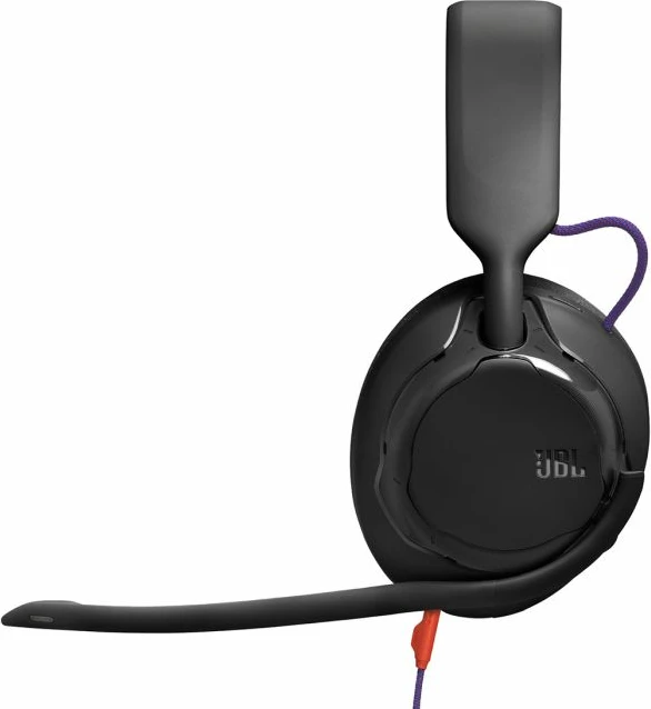Kufje gaming me kabllo JBL Quantum 250, over-ear, 50 mm, 3.5 mm, me mikrofon boom të heqshëm, të zeza