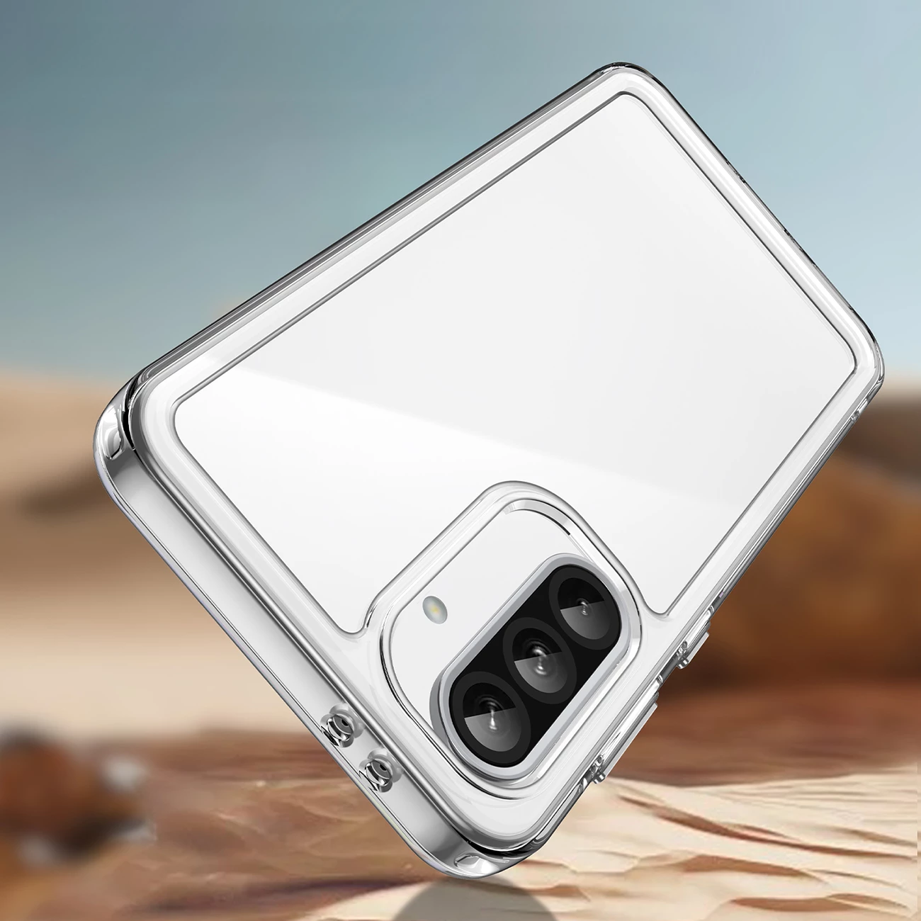 Mbështjellës Hurtel Outer Space Case për Samsung Galaxy A26, Transparent