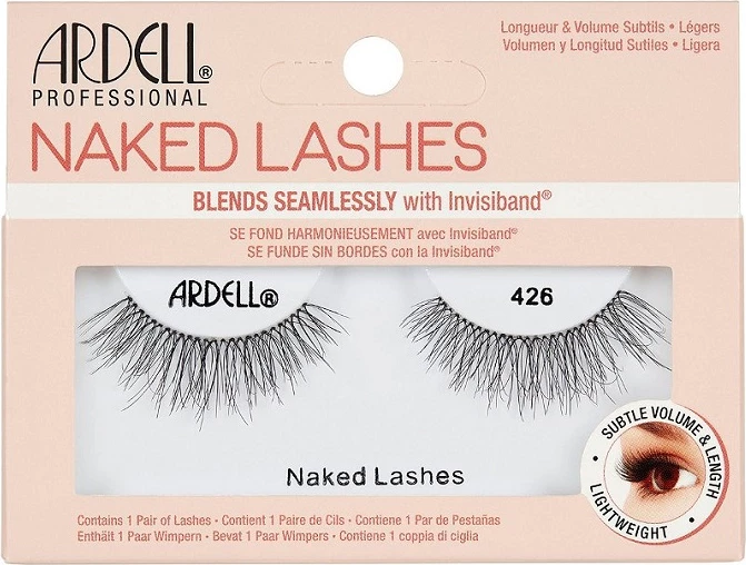 Qerpikë të rremë Ardell Naked Lashes 426 Black për femra, 1 copë
