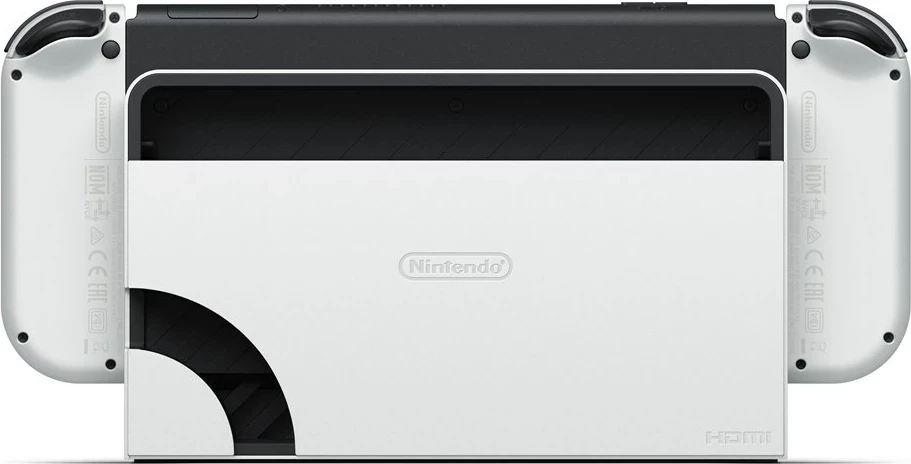 Konzolë portabile Nintendo Switch OLED, 7", 64 GB, Wi-Fi, E bardhë
