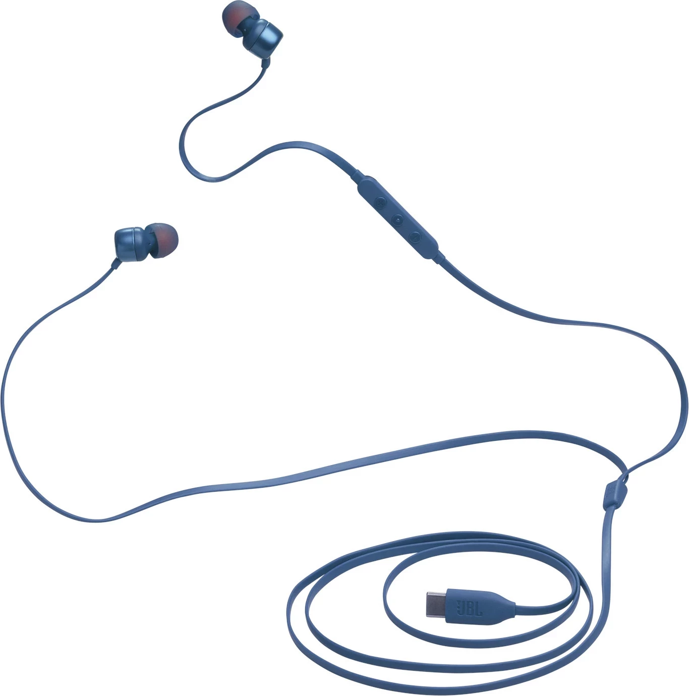 Kufje JBL Tune 310C USB-C in-ear, blu