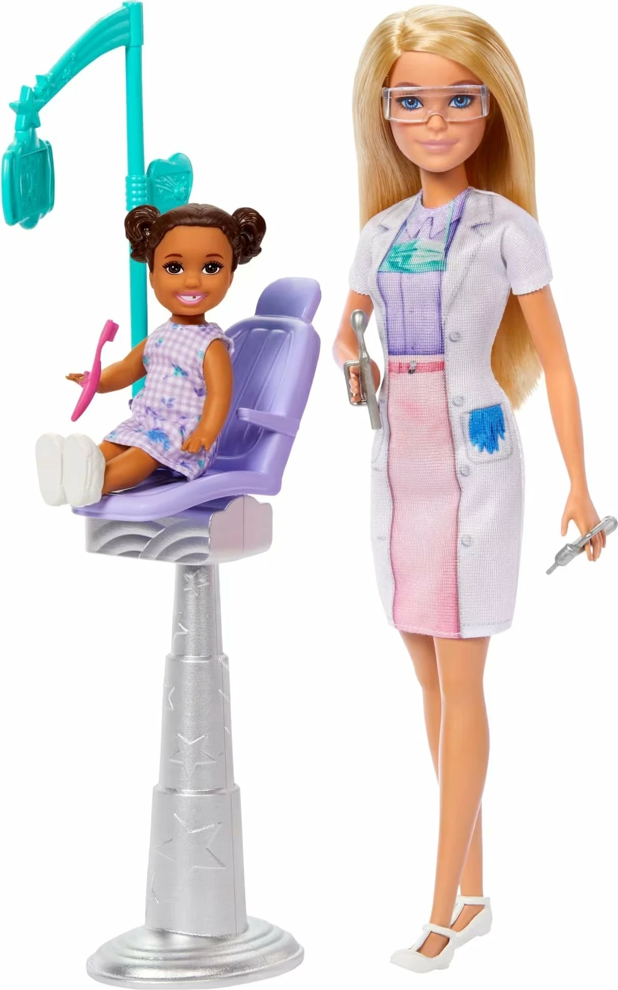 Kukull Barbie Mattel You Can Be Anything Dentist JCR74, set karriere