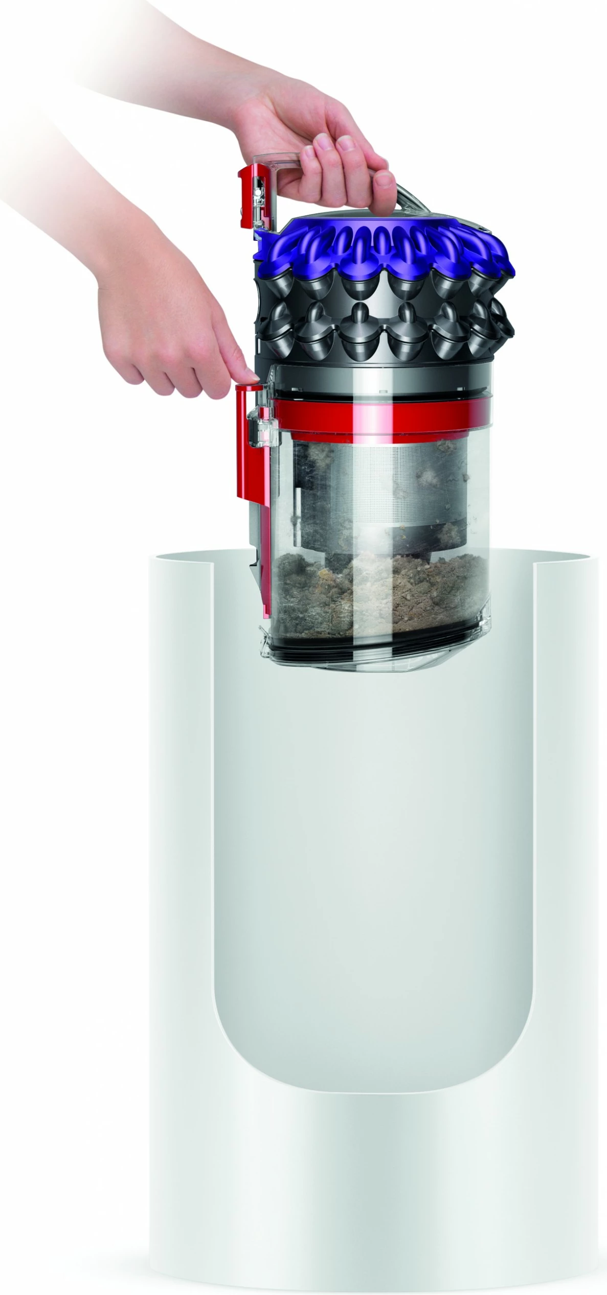 Fshesë me korrent Dyson Big Ball Parquet 2, 600 W, 1.5 L, Argjendtë/Vjollcë