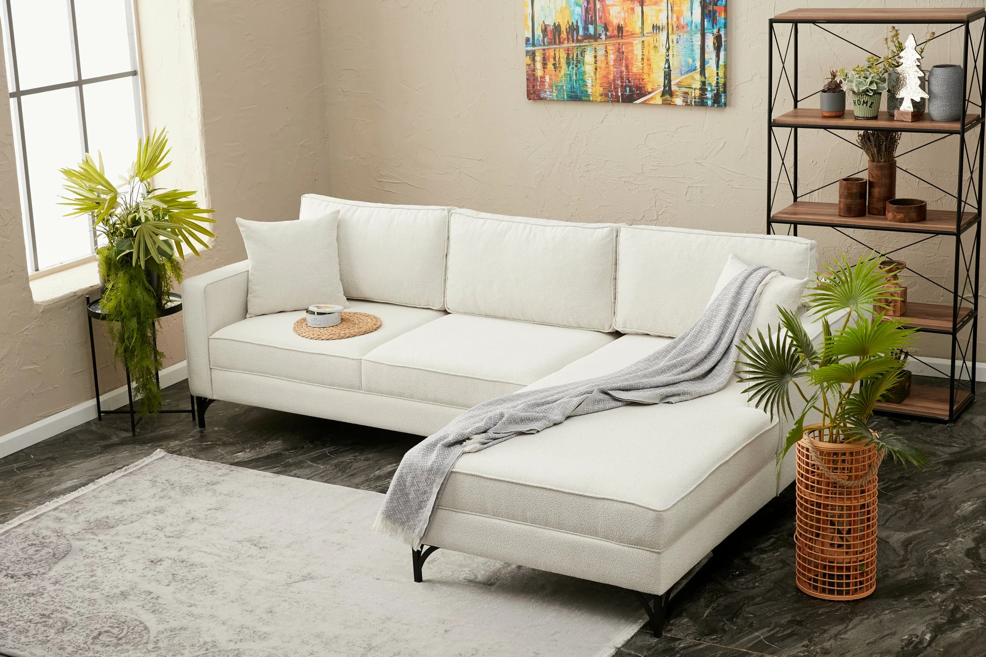 Këndare Atelier del Sofa, Berlin, e djathtë, krem, e zezë