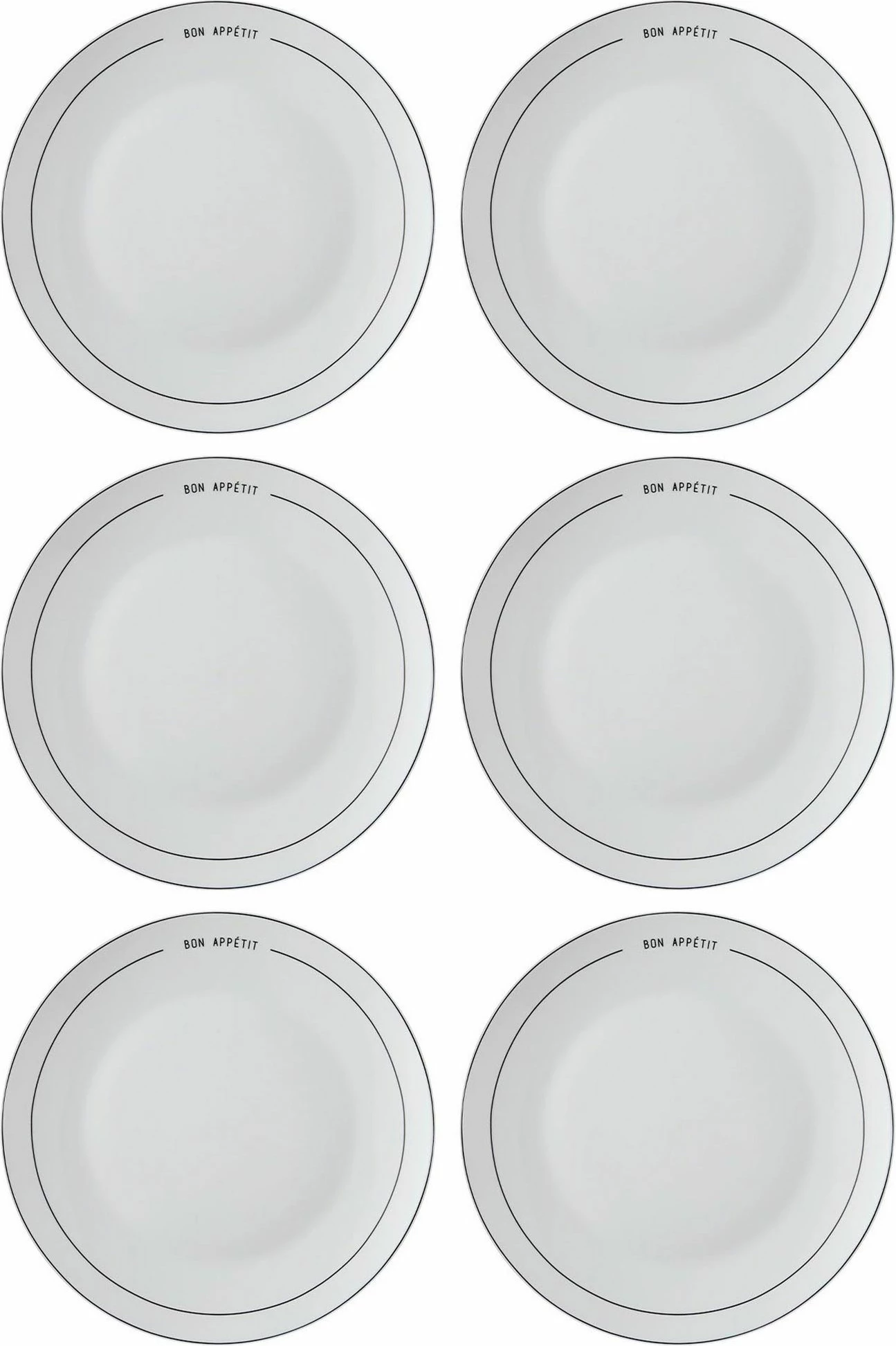 Set pjatash shërbimi (6 copë), Hermia, DNR0076