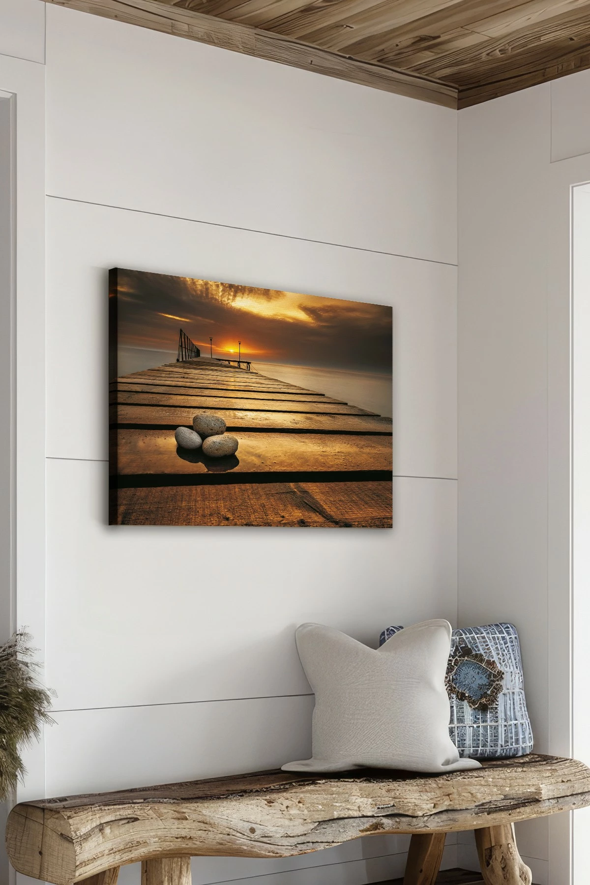 Pikturë dekorative në kanavacë, shumëngjyrëshe, Wallity Ersyfdc116, 40x60cm