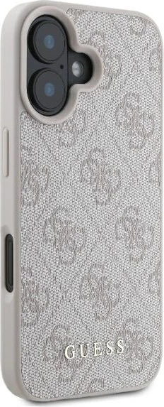 Mbështjellës Guess 4G Classic për iPhone 16 Plus, Rozë