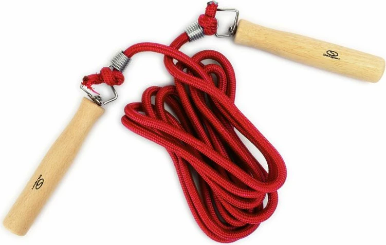 Litar kërcimi SMJ sport JR280, i kuq, 280 cm