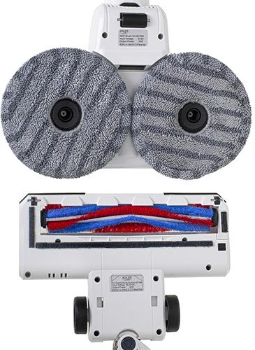 Fshesë elektrike vertikale 2-në-1 Adler AD 7064, pa qese, 2000 mAh, 350 W, e bardhë