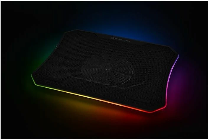Mbajtëse ftohëse për laptop Thermaltake Massive 20 RGB CL-N014-PL20SW-A, deri 19\", 1x200mm, e zezë