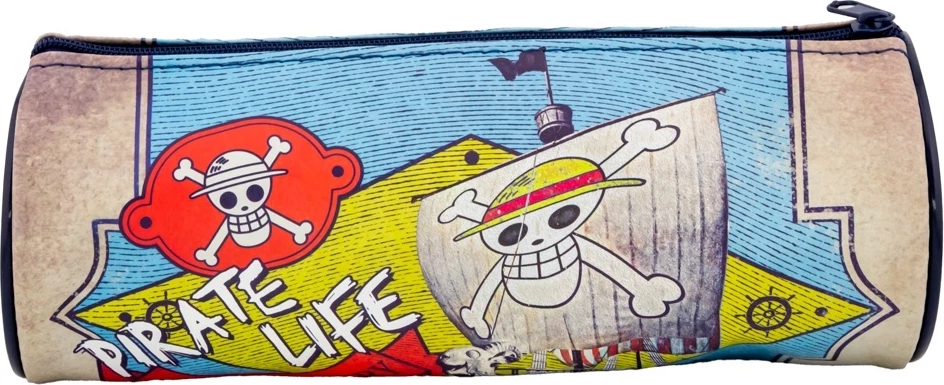 Kuti lapsash cilindrike Pyramid One Piece Live Action "Going Merry" 20 x 8 cm