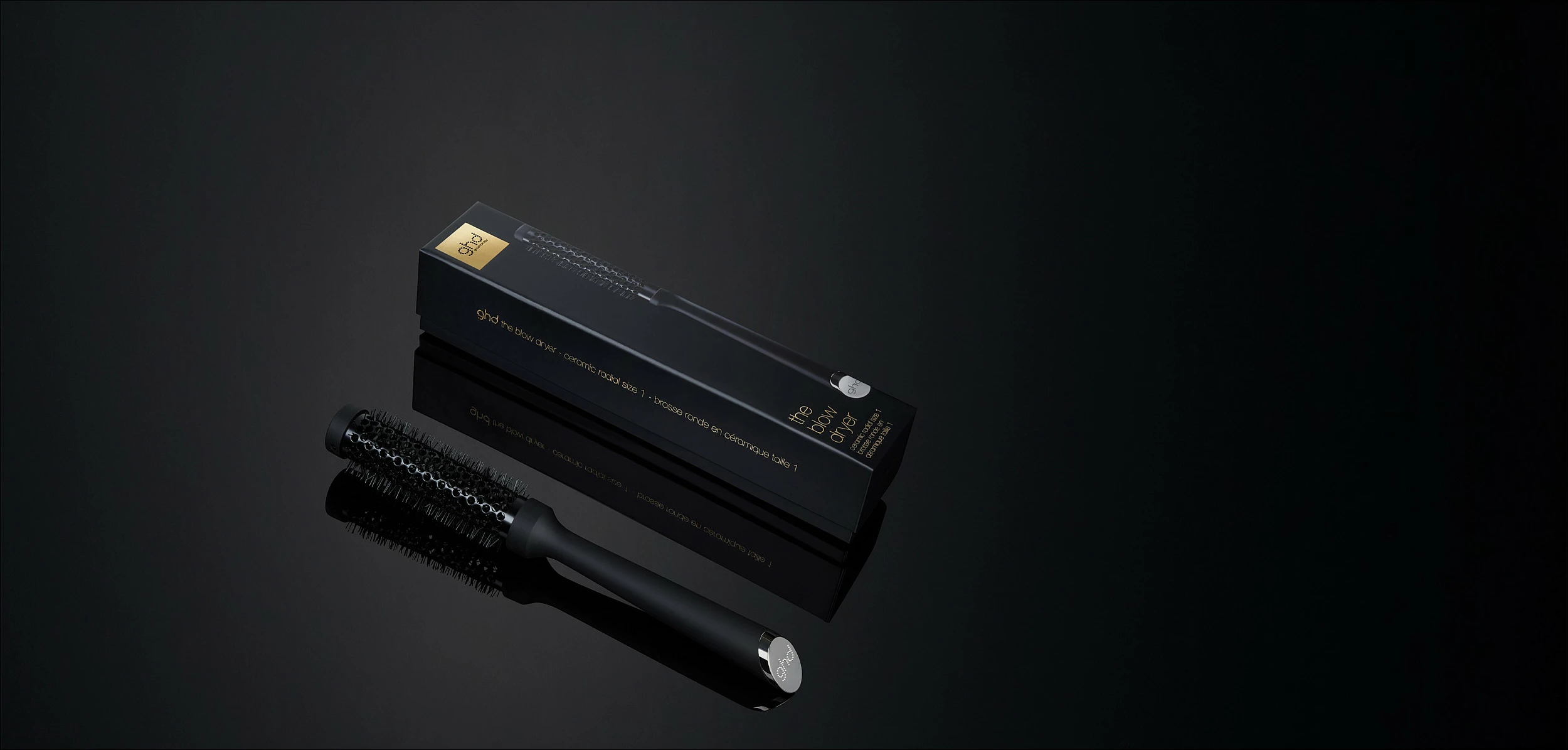 Brushë stiluese ghd 9253, e zezë