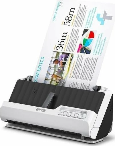 Skaner dokumentesh Epson DS-C490 (B11B271401), 600 dpi, duplex, USB, 40 faqe/min, bardhë/zi