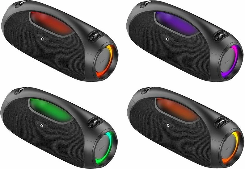 Boks bluetooth Tracer për outdoor, i zi