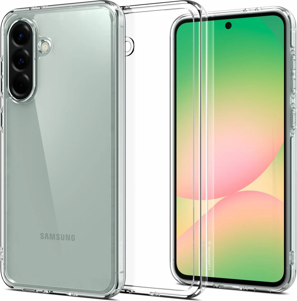Mbështjellës Spigen Ultra Hybrid për Samsung Galaxy A56 5G, Transparent