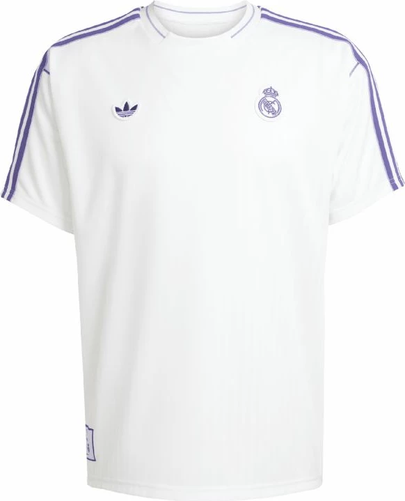 Maicë për meshkuj adidas Real Madrid, e bardhë