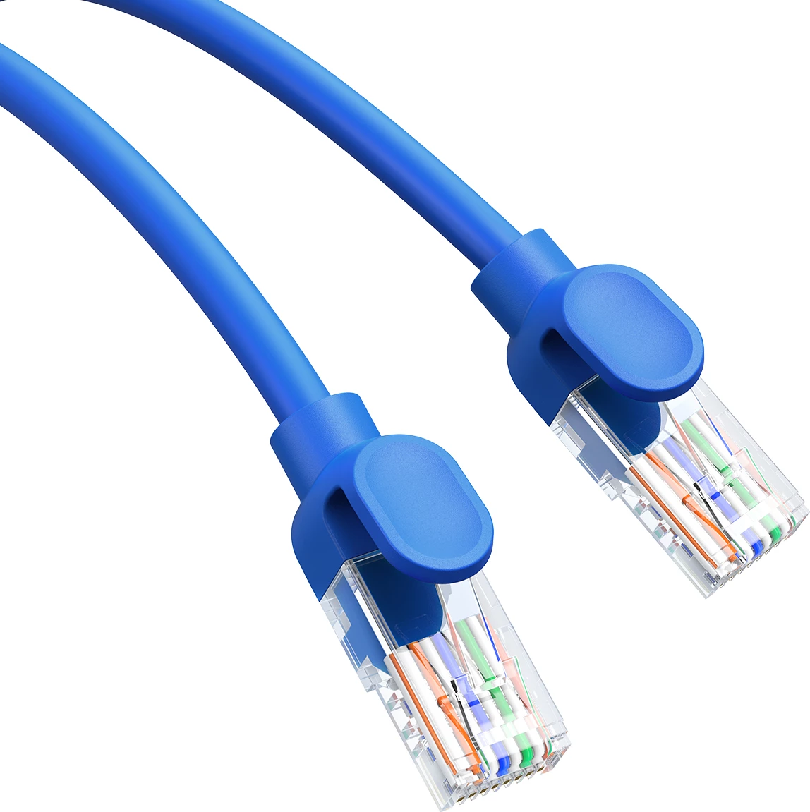 Kabllo rrjeti Baseus High Speed Cat 6, RJ-45, 0.5m, Blu