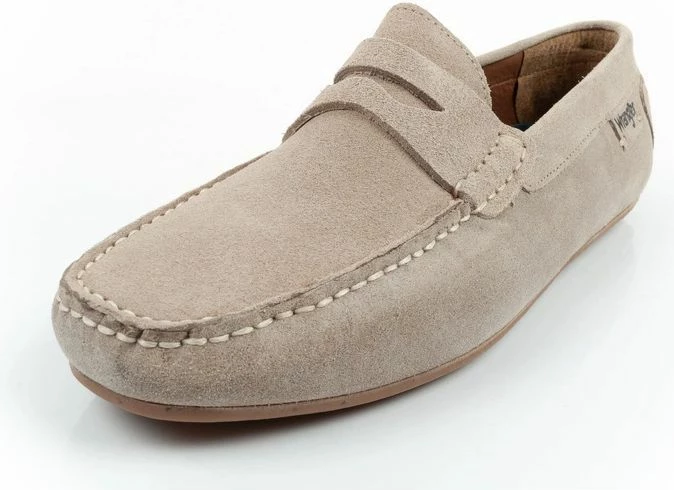 Këpucë meshkuj Wrangler Maifield Suede, bezhë