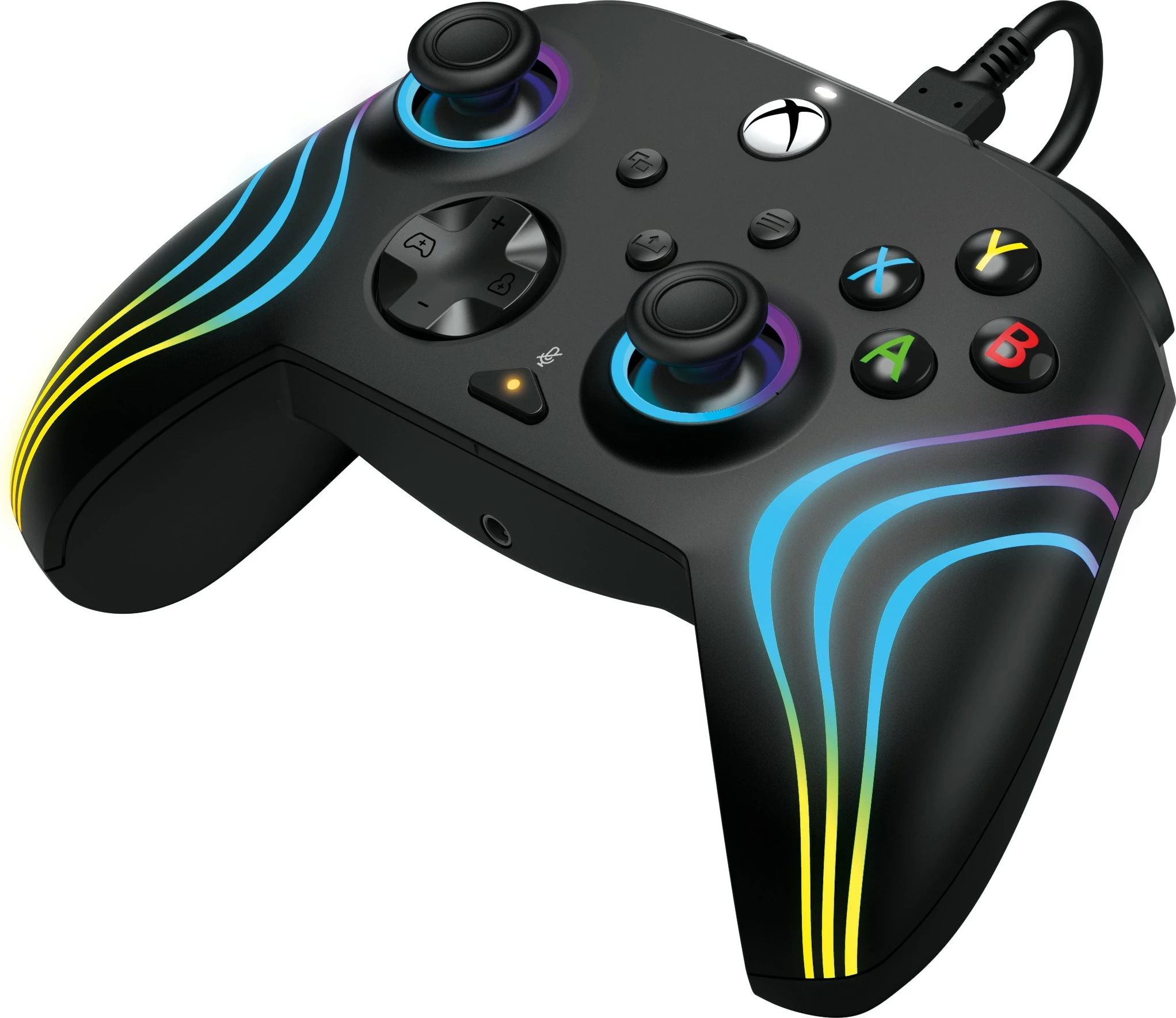 Gamepad PDP Afterglow Wave, PC, Xbox One, Xbox Series S/X, Wired, USB, i zi