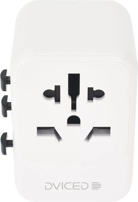 Dviced Universal travel adapter 28W - White