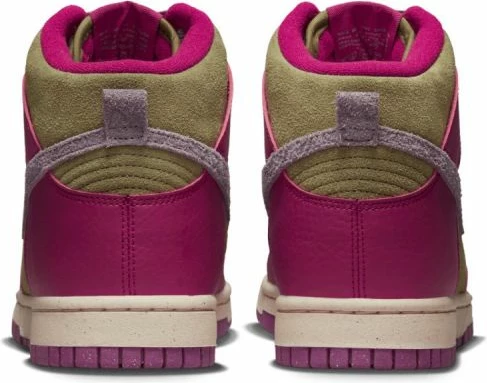 Atlete për femra Nike Dunk High, ngjyrë vjollcë dhe kafe [Madhësia: 40.5]