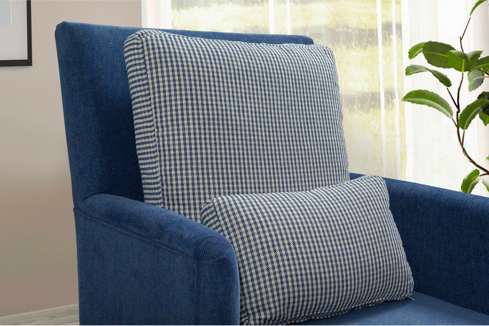 Divan Atelier del Sofa, ngjyrë kaltër, Bifo