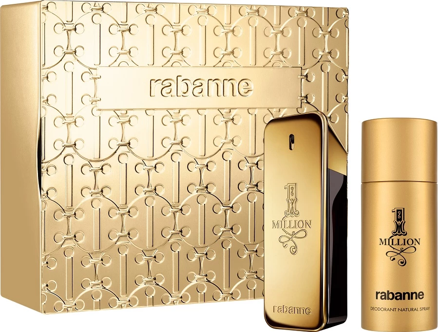 Set Eau de Toilette dhe Deodorant për meshkuj Paco Rabanne 1 Million, 100ml + 150ml