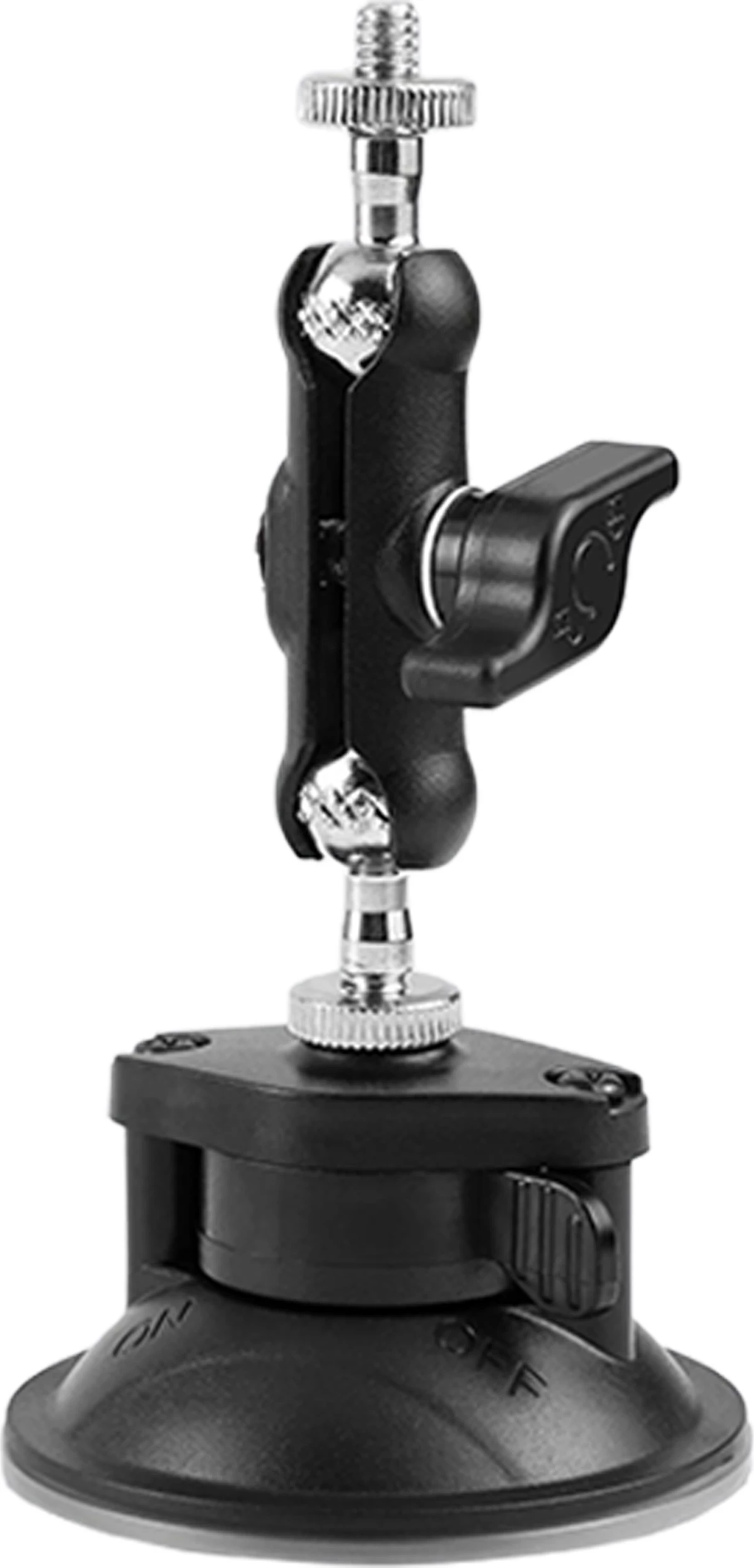 Mbajtëse me vakuum suction cup me Magic Arm Puluz PU659B 1/4\" 360°, e zezë