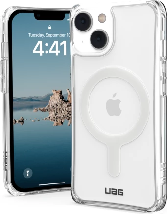 Mbështjellës UAG Plyo MagSafe për iPhone 14 Plus, Transparent